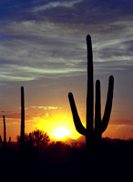 Sunset of Old Tucson
